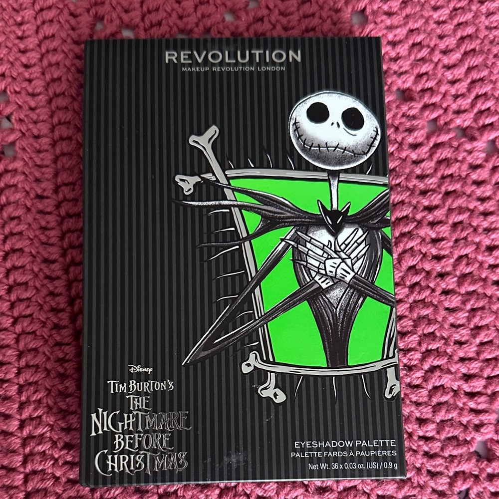 Revolution Jack Skellington Eyeshadow Palette